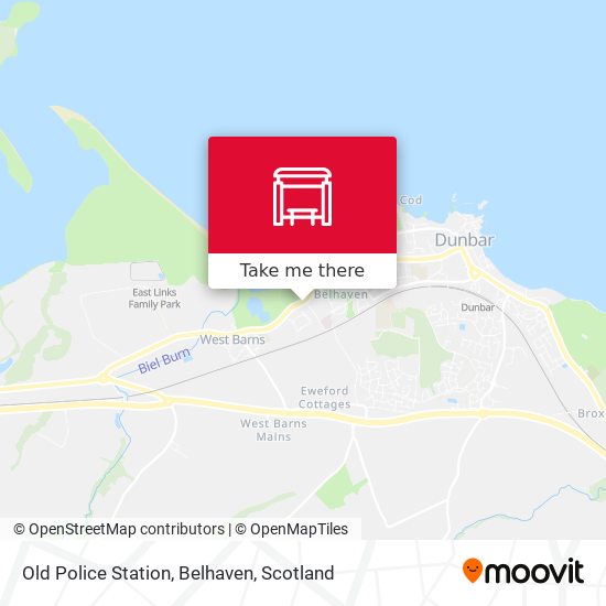 Old Police Station, Belhaven map