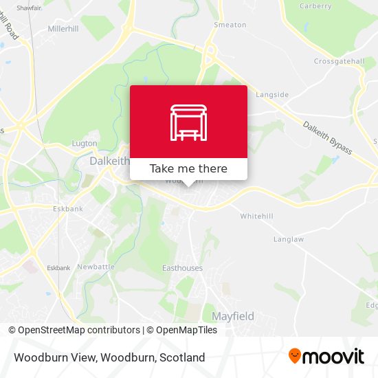 Woodburn View, Woodburn map