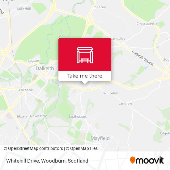 Whitehill Drive, Woodburn map
