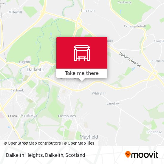 Dalkeith Heights, Dalkeith map