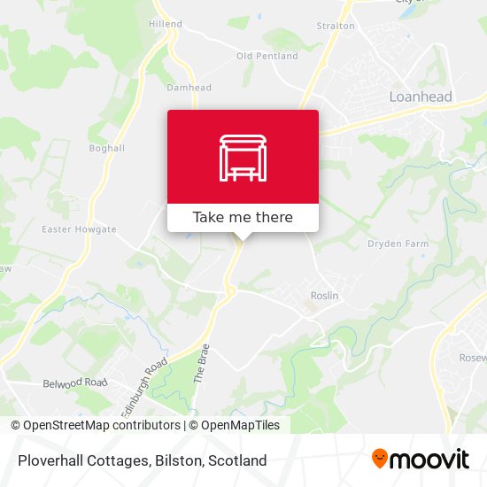 Ploverhall Cottages, Bilston map