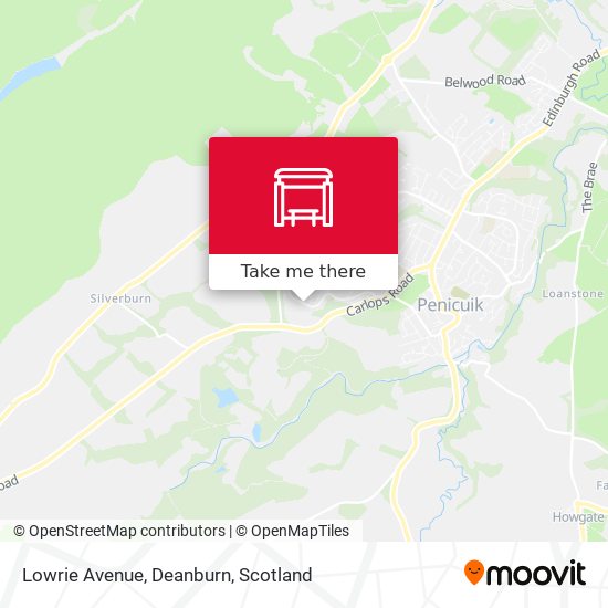 Lowrie Avenue, Deanburn map