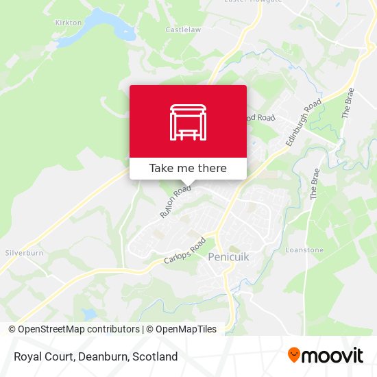 Royal Court, Deanburn map