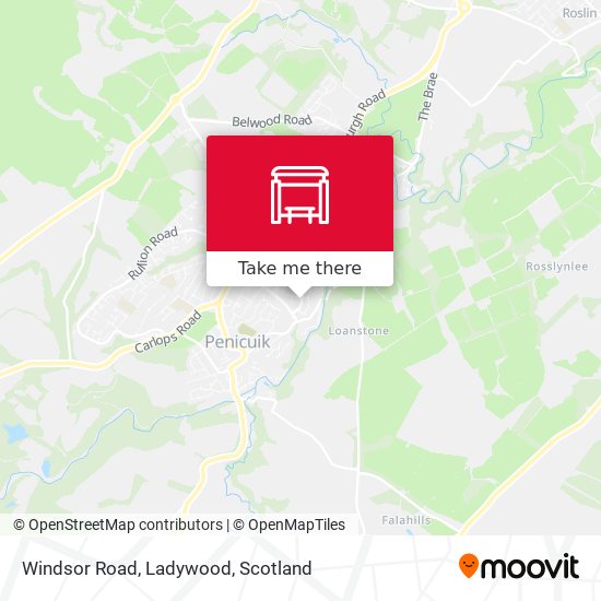 Windsor Road, Ladywood map