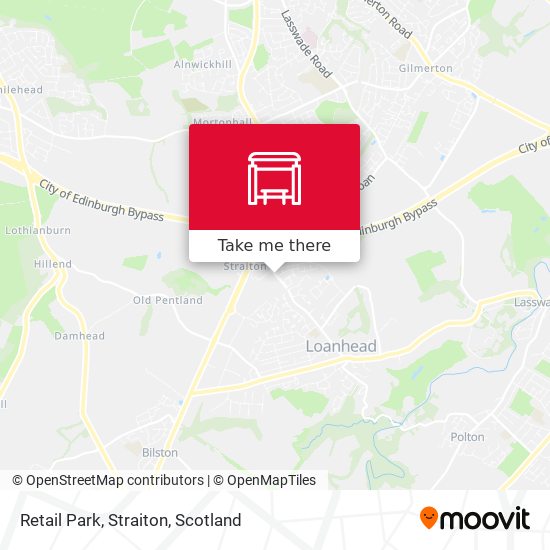 Retail Park, Straiton map