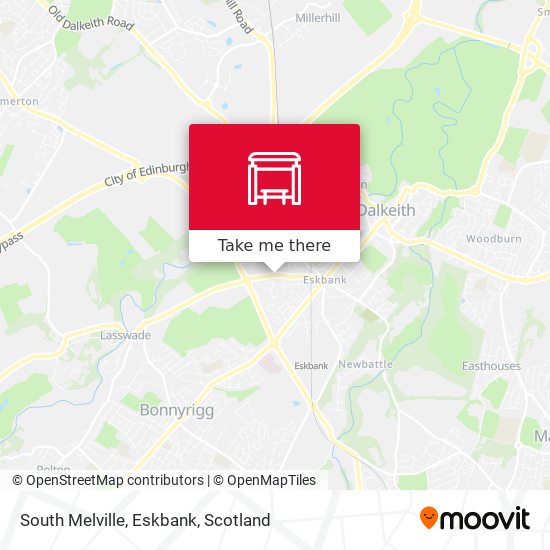 South Melville, Eskbank map