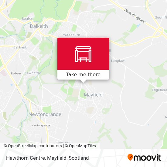 Hawthorn Centre, Mayfield map