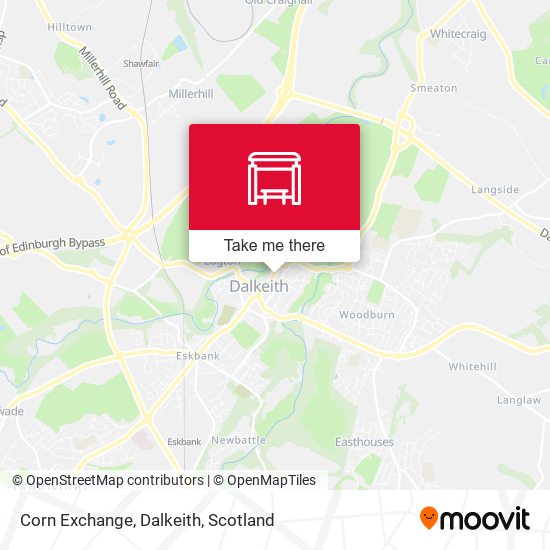 Corn Exchange, Dalkeith map