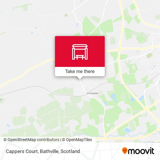 Cappers Court, Bathville map