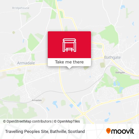 Travelling Peoples Site, Bathville map