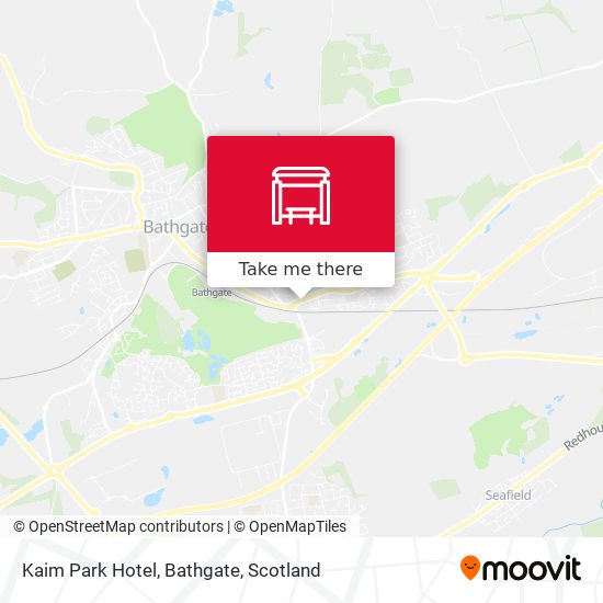 Kaim Park Hotel, Bathgate map