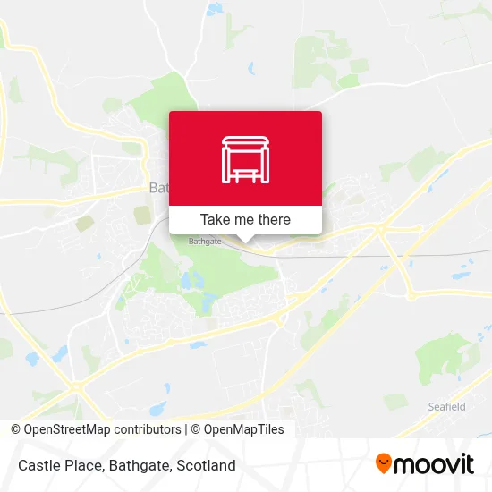 Castle Place, Bathgate map