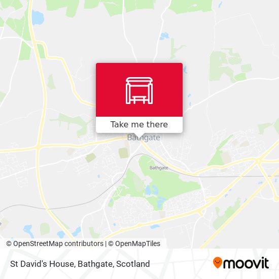 St David's House, Bathgate map