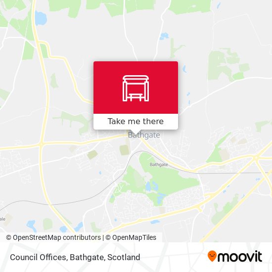 Council Offices, Bathgate map