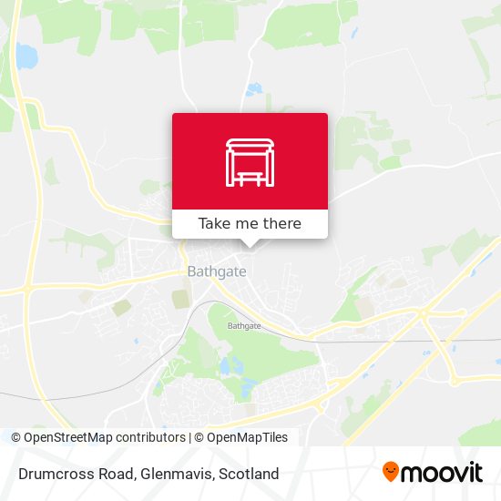 Drumcross Road, Glenmavis map