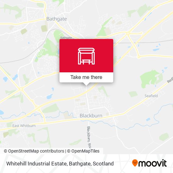 Whitehill Industrial Estate, Bathgate map