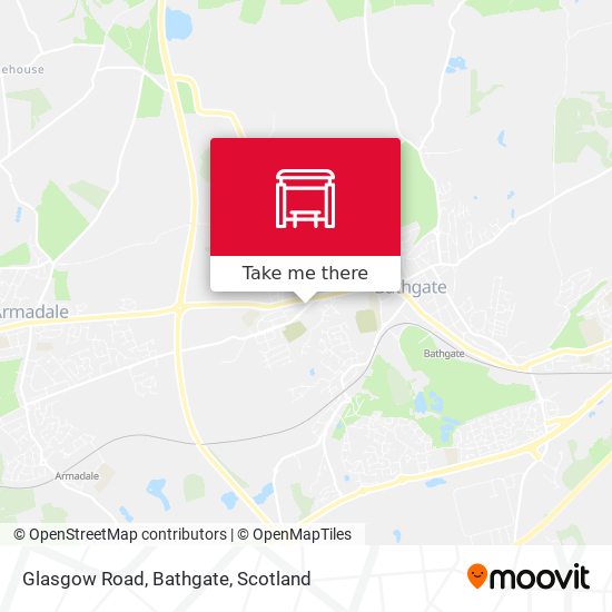Glasgow Road, Bathgate map