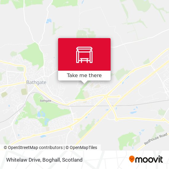Whitelaw Drive, Boghall map