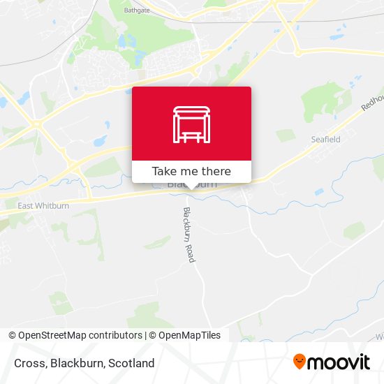 Cross, Blackburn map