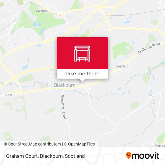 Graham Court, Blackburn map