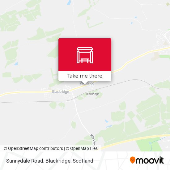 Sunnydale Road, Blackridge map