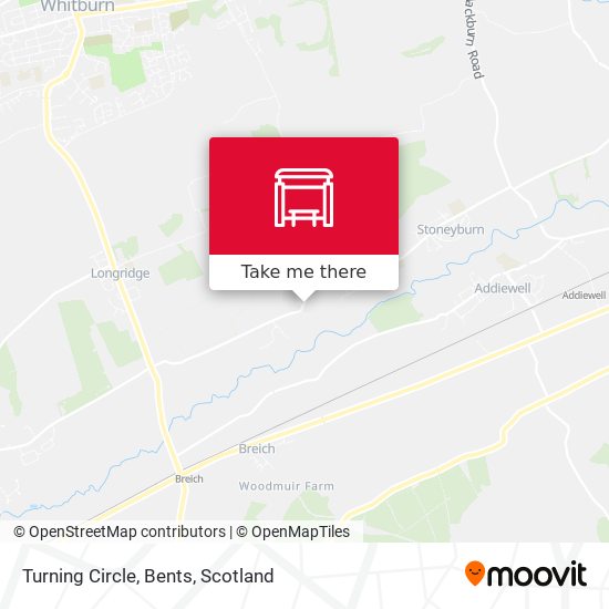 Turning Circle, Bents map