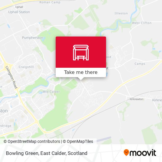 Bowling Green, East Calder map