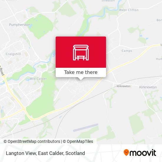 Langton View, East Calder map