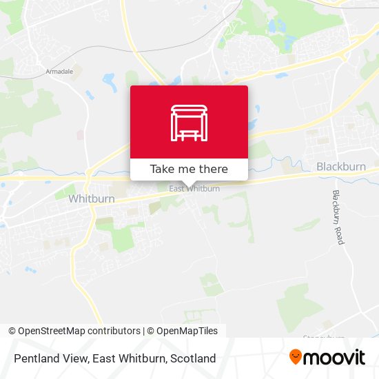 Pentland View, East Whitburn map