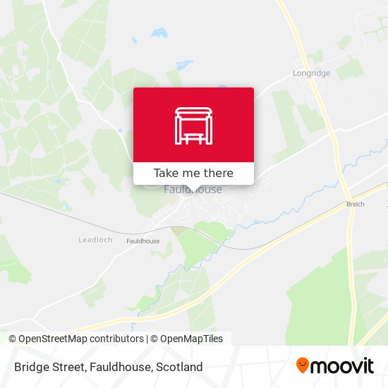 Bridge Street, Fauldhouse map