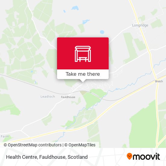 Health Centre, Fauldhouse map