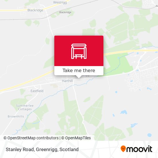Stanley Road, Greenrigg map
