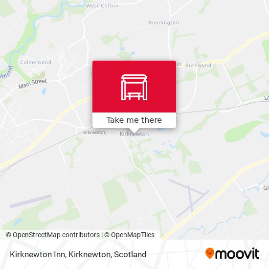 Kirknewton Inn, Kirknewton map