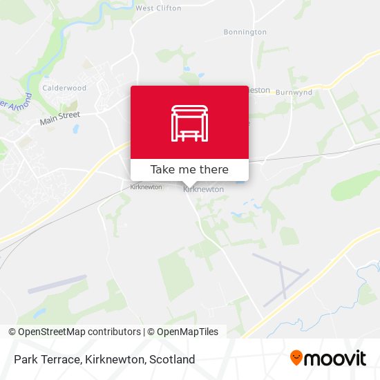 Park Terrace, Kirknewton map