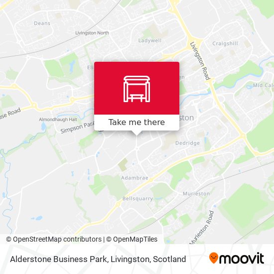 Alderstone Business Park, Livingston map
