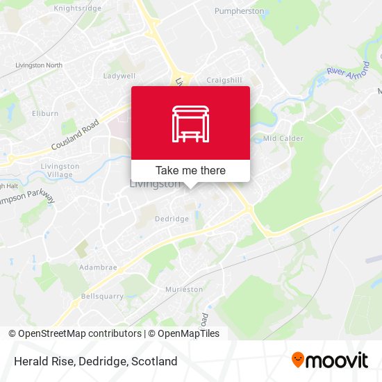 Herald Rise, Dedridge map