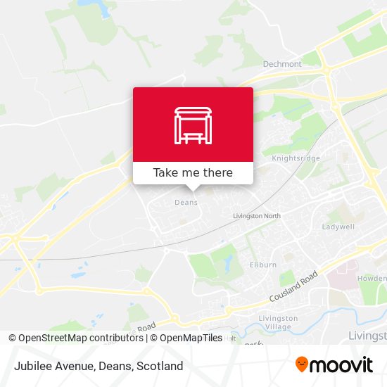 Jubilee Avenue, Deans map