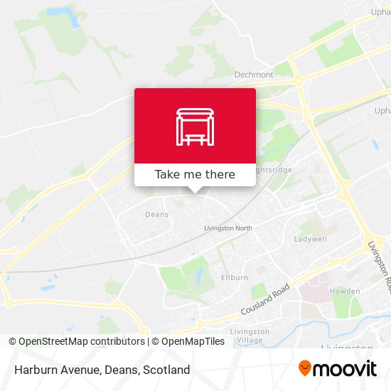Harburn Avenue, Deans map