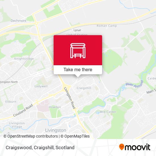 Craigswood, Craigshill map