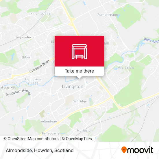 Almondside, Howden map