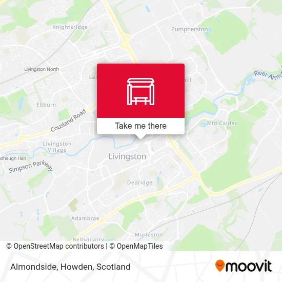Almondside, Howden map