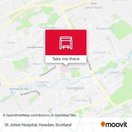St Johns Hospital, Howden map