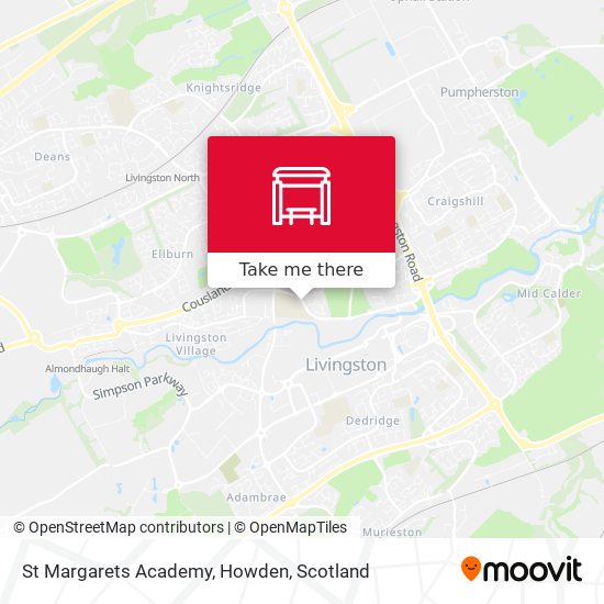 St Margarets Academy, Howden map