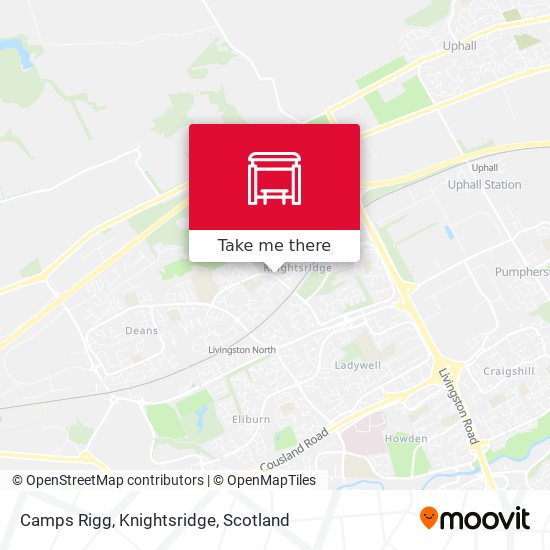 Camps Rigg, Knightsridge map