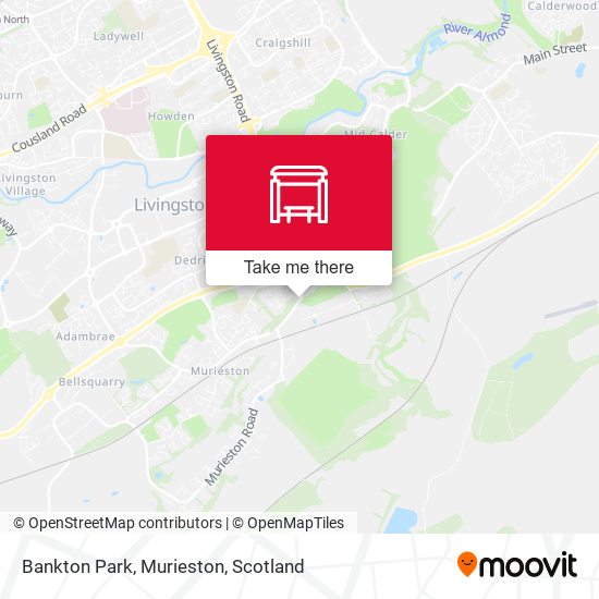 Bankton Park, Murieston map
