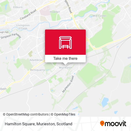 Hamilton Square, Murieston map