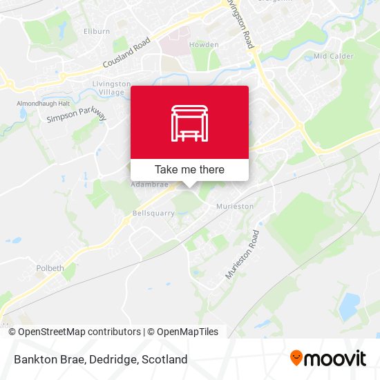 Bankton Brae, Dedridge map