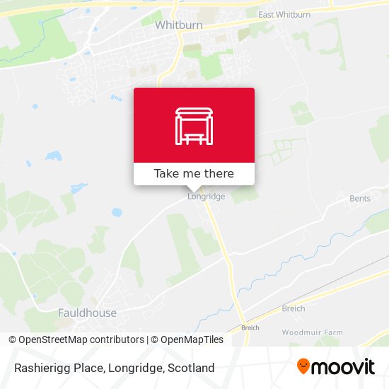 Rashierigg Place, Longridge map