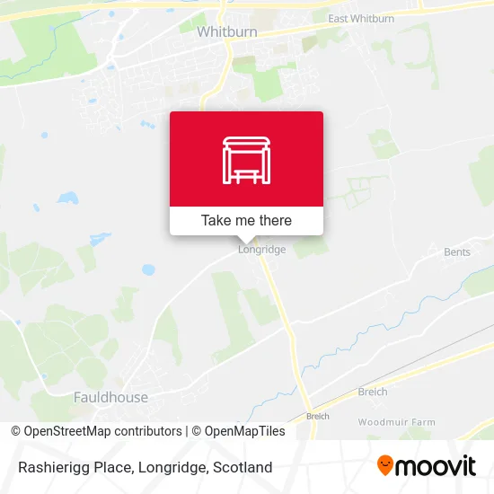 Rashierigg Place, Longridge map