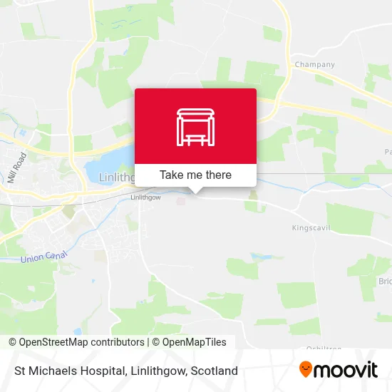 St Michaels Hospital, Linlithgow map
